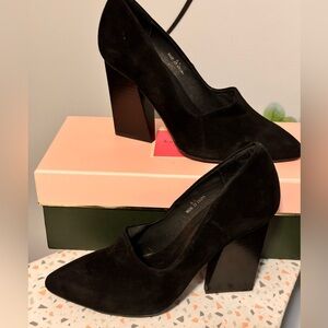 Jeffrey Campbell Black Suede Heel Size 8